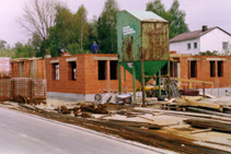Feuerwehrhausbau 1990 Bild 3